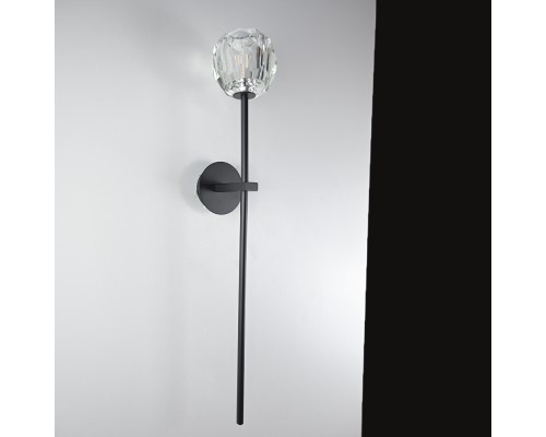 Бра RH Boule de Cristal Long Sconce Brass