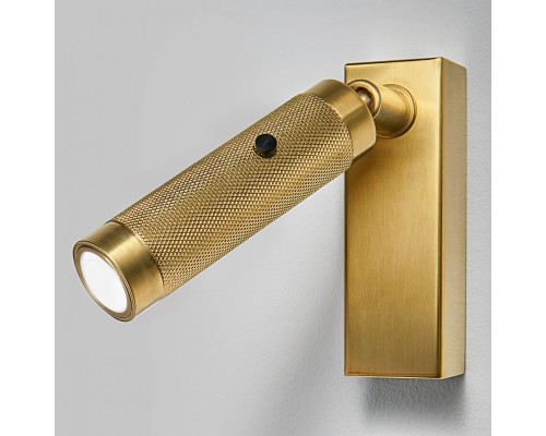 Бра Chelsom WALL LED KNURL BRASS ImperiumLoft