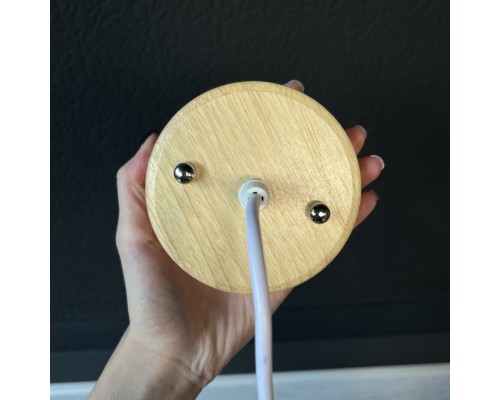 Подвесной светильник VICTO НАТУРАЛЬНОЕ ДЕРЕВО ImperiumLoft