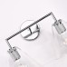 Бра RH Utilitaire Funnel Shade Double Sconce Silver