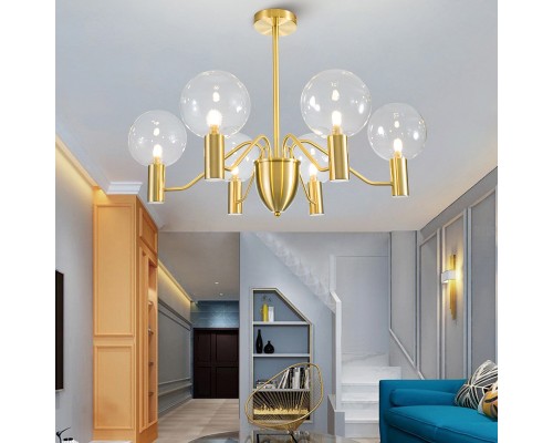 Люстра на штанге MORTEN L8 ImperiumLoft