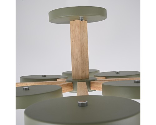 Потолочная люстра TURNA L8 Khaki