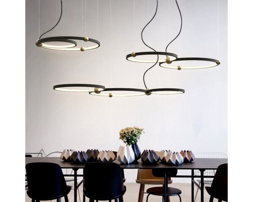 Подвесной кольцевой светильник PLANETARY D30+40