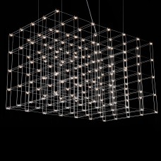 Подвесная люстра Quasar Cosmos Square LED pendant light 75/75/150 ImperiumLoft
