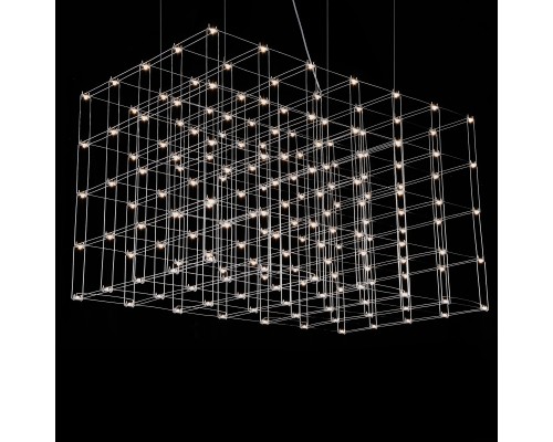 Подвесная люстра Quasar Cosmos Square LED pendant light 80/80/140 ImperiumLoft