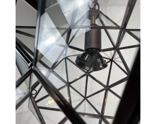 Люстра Black Star Clear Glass 35 см ImperiumLoft