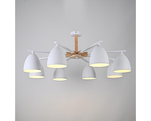 Потолочная люстра NOA 8 White