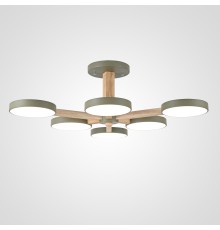 Потолочная люстра TURNA L6 Khaki ImperiumLoft