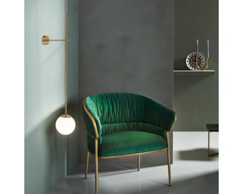 Настенный светильник LINES Ball 72 Black ImperiumLoft