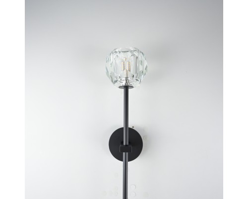 Бра RH Boule de Cristal Long Sconce Brass