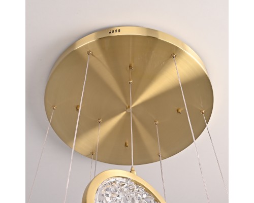 Дизайнерская подвесная люстра ЛУНА lighting collection D50 ImperiumLoft