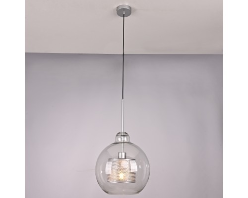 Подвесной светильник CATCH F pear silver D30