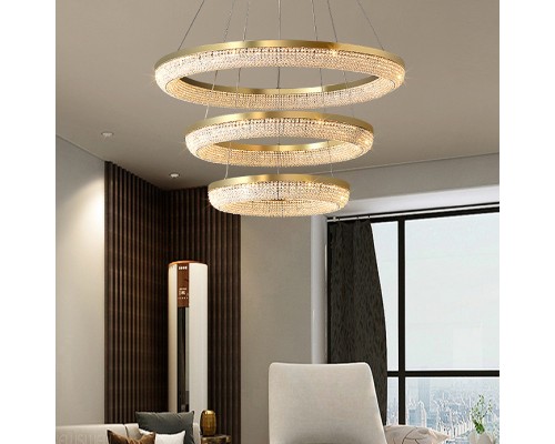 Подвесная люстра CARMEN D45+60+80 ImperiumLoft