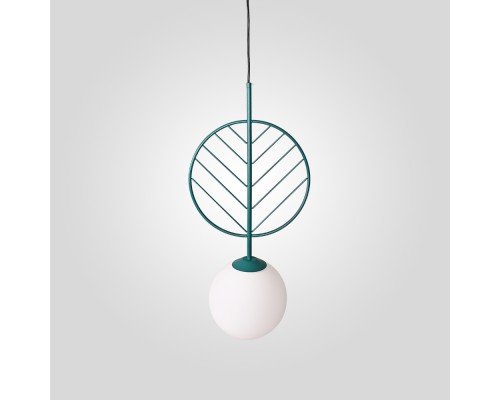 Подвесной светильник LEAF B Green ImperiumLoft