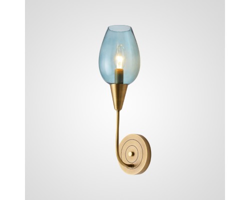 Настенный светильник VIOLA WALL 1 Blue ImperiumLoft