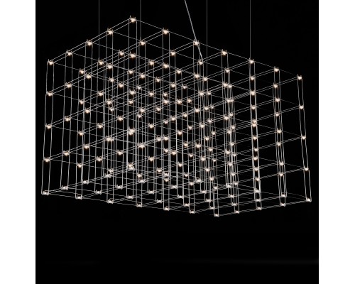 Подвесная люстра Quasar Cosmos Square LED pendant light 80/80/140 ImperiumLoft
