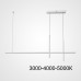 Подвесной светильник SQUIRREL L120 White Трехцветный свет ImperiumLoft