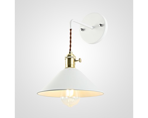 Бра с подвесным плафоном BRAID WALL White