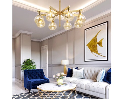 Подвесная люстра Carmella Globe PENDANT 10