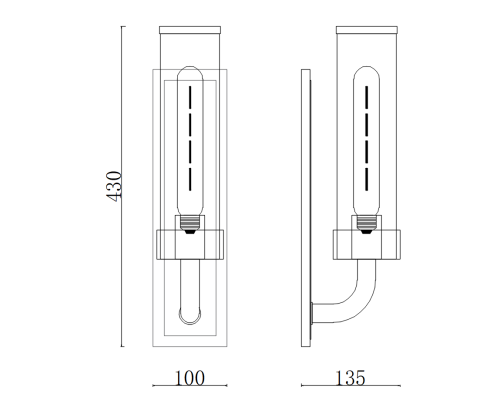 Бра Hudson Valley 1721-AGB Soriano 1 Light Wall Sconce In Aged Brass ImperiumLoft