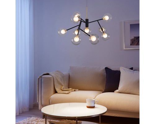 Подвесная люстра PEARL  L5 Grey