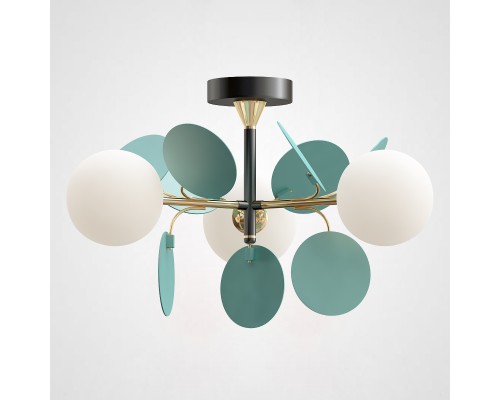 Потолочная люстра Light of MATISSE BLUE D45 ImperiumLoft