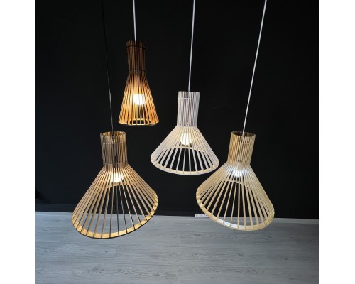 Подвесной светильник PUNKTO Натуральное дерево