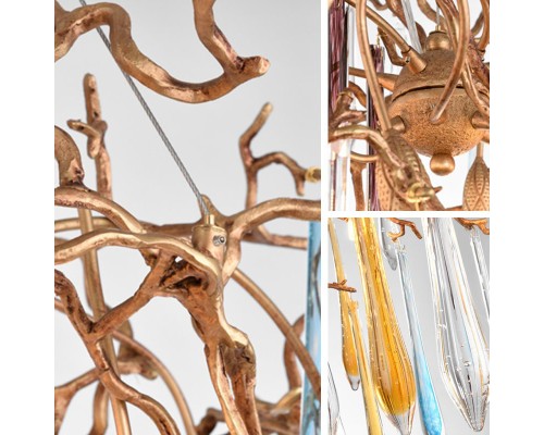 Подвесная люстра SPRUCE Овал 135 ImperiumLoft