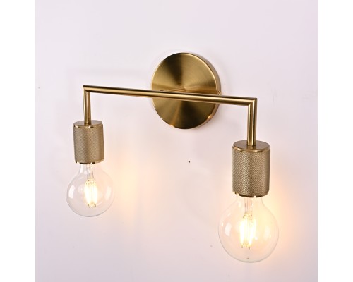 Бра RH Utilitaire Double Sconce Brass