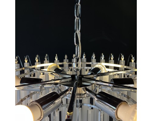 Подвесная люстра Eich Chandelier Nova 9 D65 nickel