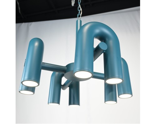 Подвесная люстра FANNY 8 Green ImperiumLoft