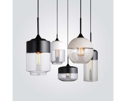 Подвесной светильник NORD C D20 White/Transparent