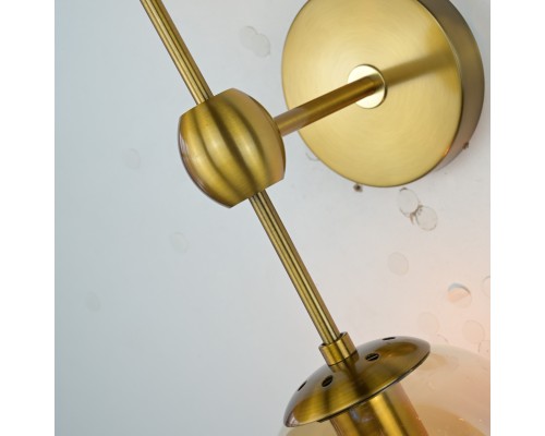 Бра Modo Sconce 2 Globes Gold