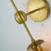 Бра Modo Sconce 2 Globes Gold