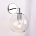 Бра RH Utilitaire Globe Shade Single Sconce Silver
