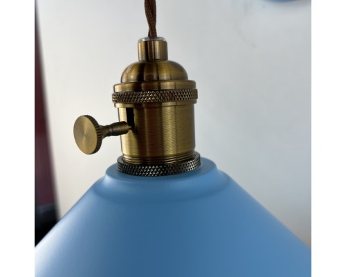 Бра с подвесным плафоном BRAID WALL Blue