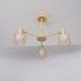 Потолочная люстра CORF B3 Yellow 3 lamps ImperiumLoft