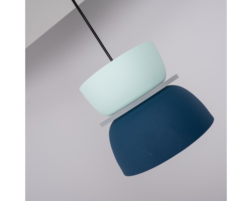 Подвесной светильник ILO D22 blue/mint ImperiumLoft