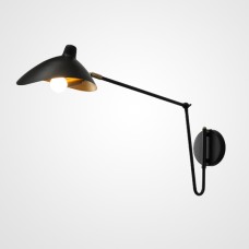 Настенный светильник HILDBORG L83 Black Matt ImperiumLoft