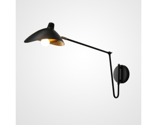 Настенный светильник HILDBORG L83 Black Matt ImperiumLoft