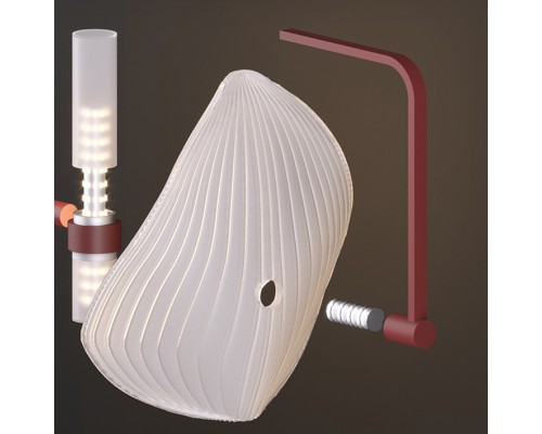 Настенный светильник BLAISE Red