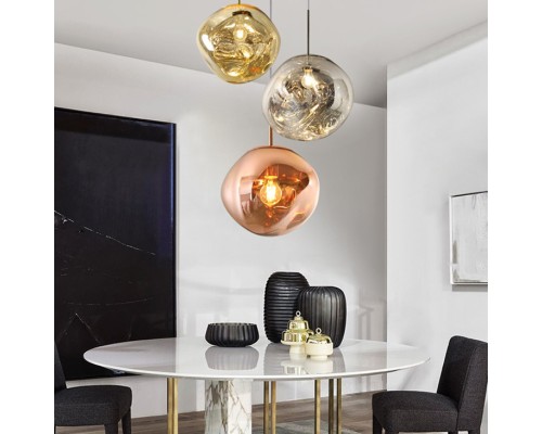 Подвесной светильник Tom Dixon Melt Pendant Silver D38 ImperiumLoft