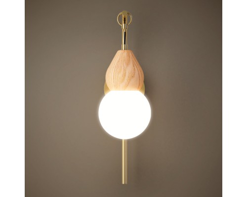 Настенный светильник FABRON WALL Brass ImperiumLoft