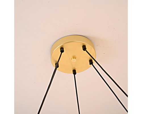 Подвесная люстра JONATHAN BROWNING Le Pentagone Chandelier 20 Light ImperiumLoft