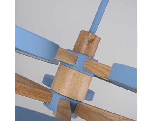 Люстра на штанге TURNA DBL L12 Blue