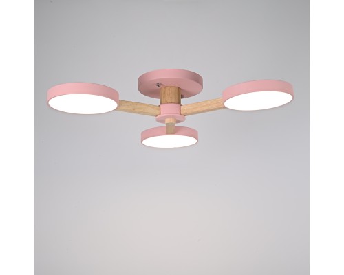 Потолочная люстра TURNA 3 Pink