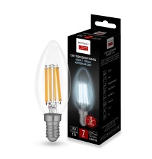 Светодиодная лампа E14 candles мощность 7W 4200K Transparent от ImperiumLoft ImperiumLoft