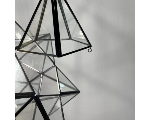 Люстра Black Star Clear Glass 20 см ImperiumLoft