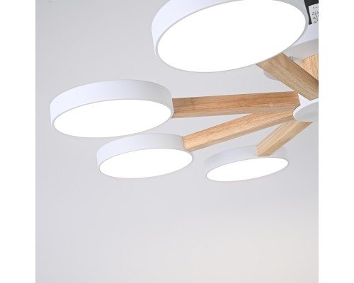 Потолочная люстра TURNA 8 White