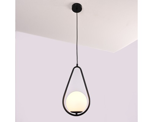 Подвесной светильник HOOP DROP Black ImperiumLoft